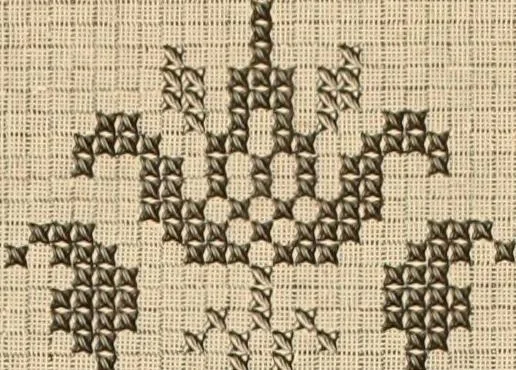 An illustration from Muster altdeutscher Leinenstickerei : II, 1882, leaf 24