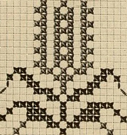 An illustration from Muster altdeutscher Leinenstickerei : II, 1882, leaf 24