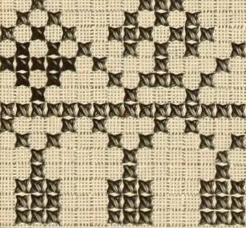 An illustration from Muster altdeutscher Leinenstickerei : II, 1882, leaf 24