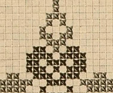 An illustration from Muster altdeutscher Leinenstickerei : II, 1882, leaf 26