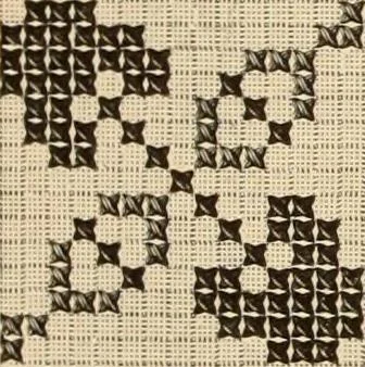 An illustration from Muster altdeutscher Leinenstickerei : II, 1882, leaf 52
