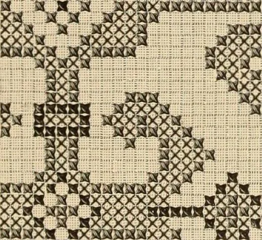 An illustration from Muster altdeutscher Leinenstickerei : II, 1882, leaf 52