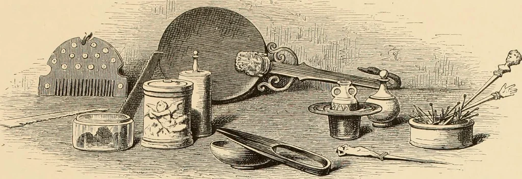 An illustration from Muster altdeutscher Leinenstickerei : II, 1882, leaf 6