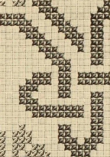An illustration from Muster altdeutscher Leinenstickerei : II, 1882, leaf 64