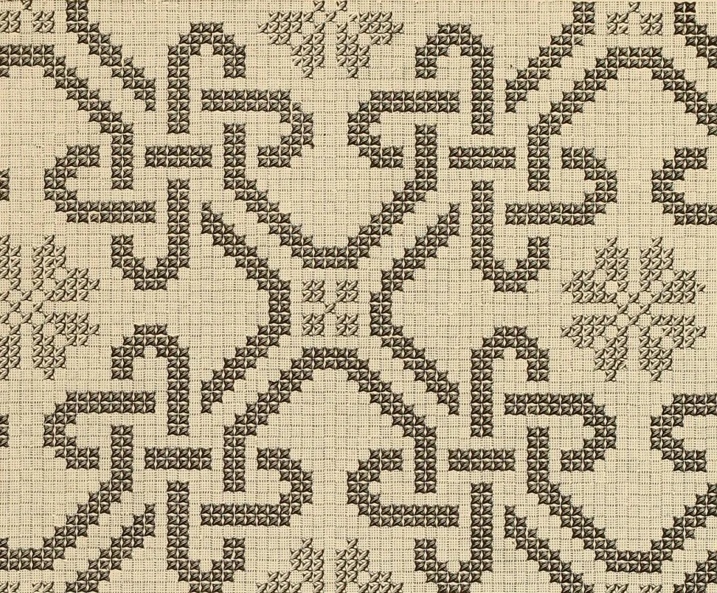 An illustration from Muster altdeutscher Leinenstickerei : II, 1882, leaf 64