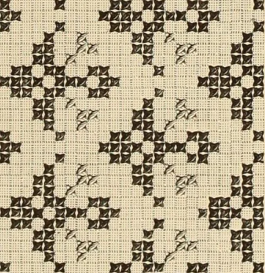 An illustration from Muster altdeutscher Leinenstickerei : II, 1882, leaf 64