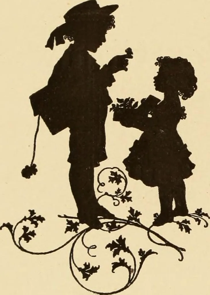 An illustration from Muster altdeutscher Leinenstickerei : II, 1882, leaf 7