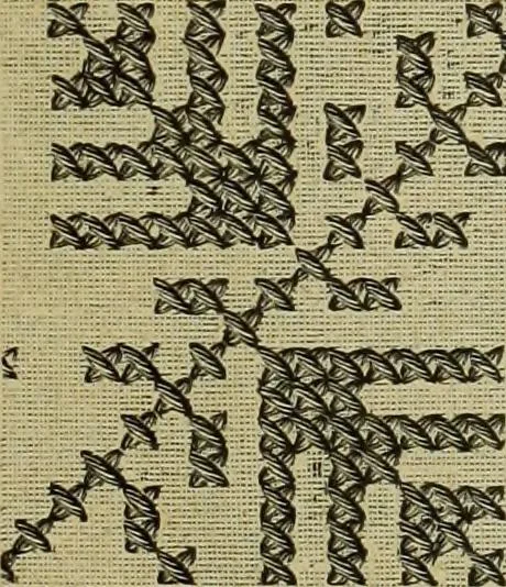 An illustration from Muster altdeutscher Leinenstickerei : IV, 1888, leaf 16