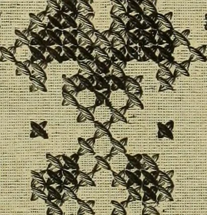 An illustration from Muster altdeutscher Leinenstickerei : IV, 1888, leaf 16