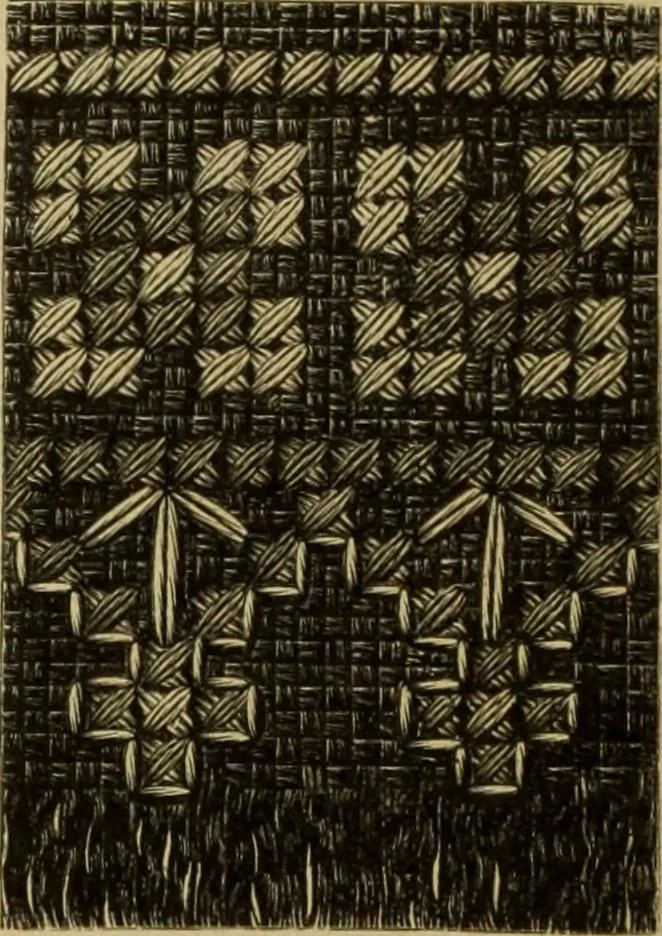 An illustration from Muster altdeutscher Leinenstickerei : IV, 1888, leaf 19