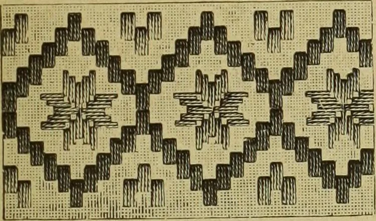 An illustration from Muster altdeutscher Leinenstickerei : IV, 1888, leaf 24