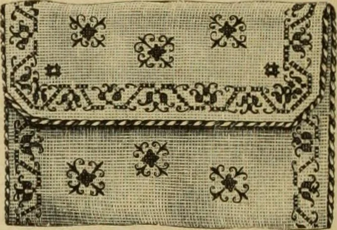 An illustration from Muster altdeutscher Leinenstickerei : IV, 1888, leaf 29