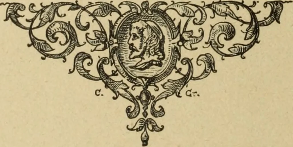 An illustration from Muster altdeutscher Leinenstickerei : IV, 1888, leaf 29