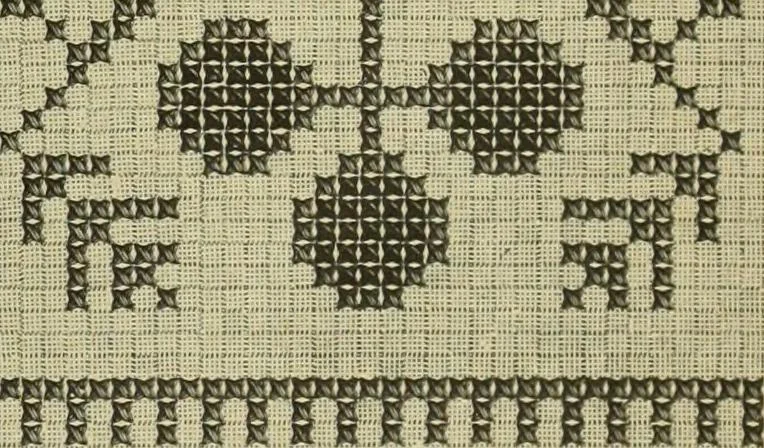 An illustration from Muster altdeutscher Leinenstickerei : IV, 1888, leaf 42