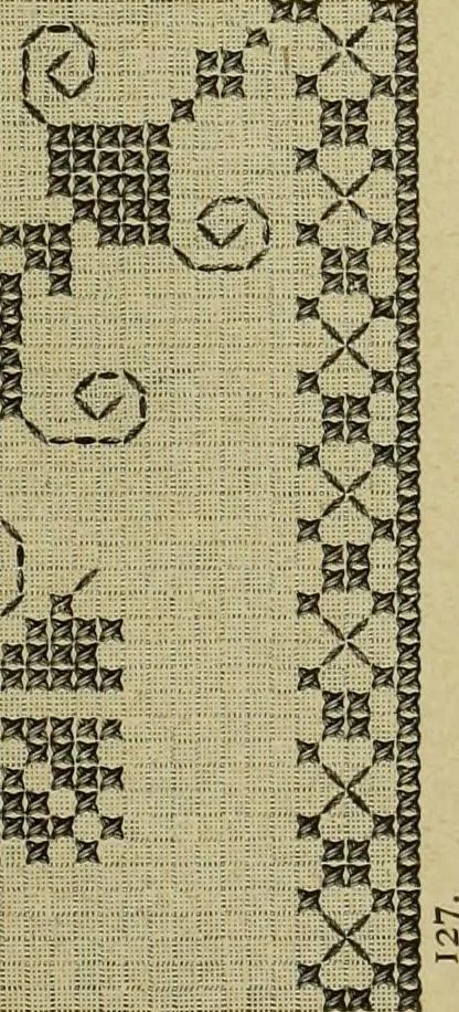 An illustration from Muster altdeutscher Leinenstickerei : IV, 1888, leaf 70
