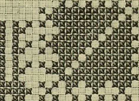 An illustration from Muster altdeutscher Leinenstickerei : IV, 1888, leaf 82