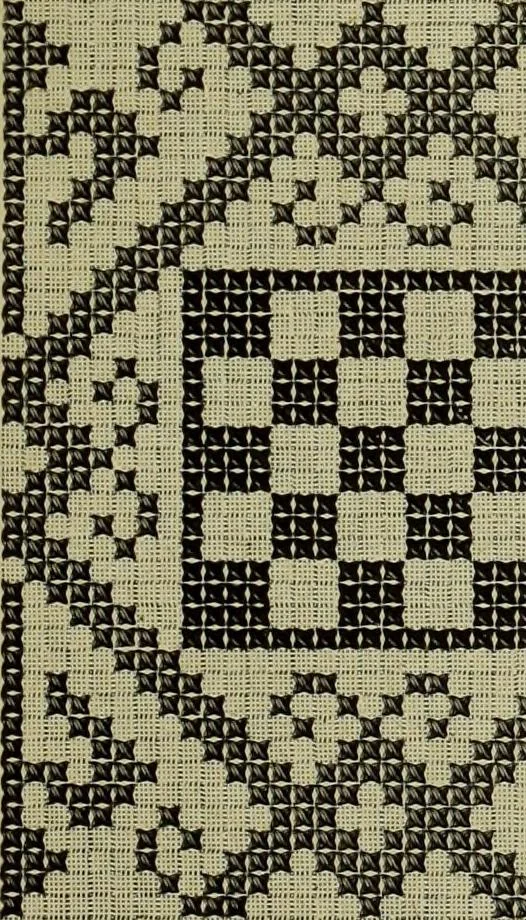 An illustration from Muster altdeutscher Leinenstickerei : IV, 1888, leaf 82