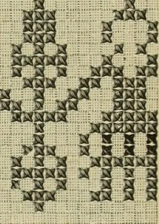 An illustration from Muster altdeutscher Leinenstickerei : IV, 1888, leaf 84