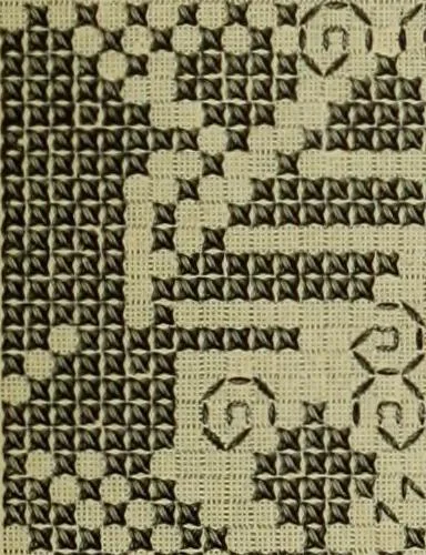 An illustration from Muster altdeutscher Leinenstickerei : IV, 1888, leaf 84