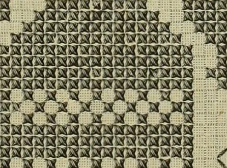 An illustration from Muster altdeutscher Leinenstickerei : IV, 1888, leaf 84