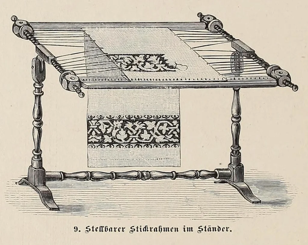 An illustration from Muster altitalienischer Leinenstickrei;, 1881, leaf 22