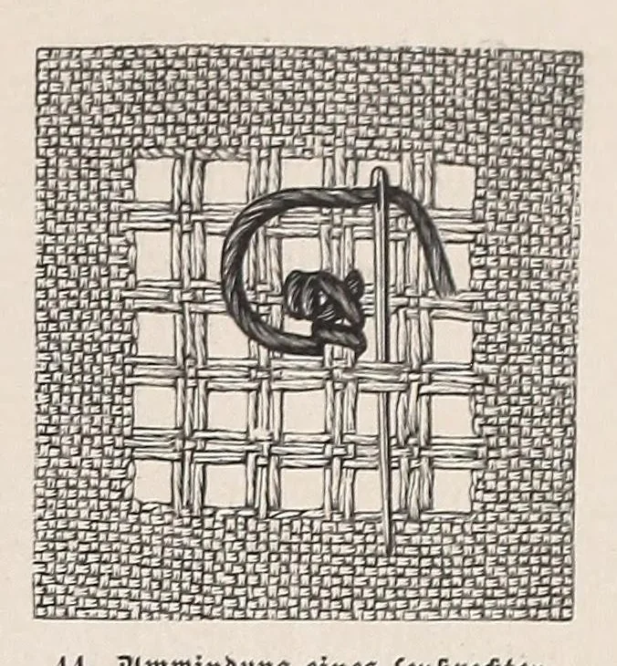 An illustration from Muster altitalienischer Leinenstickrei;, 1881, leaf 31