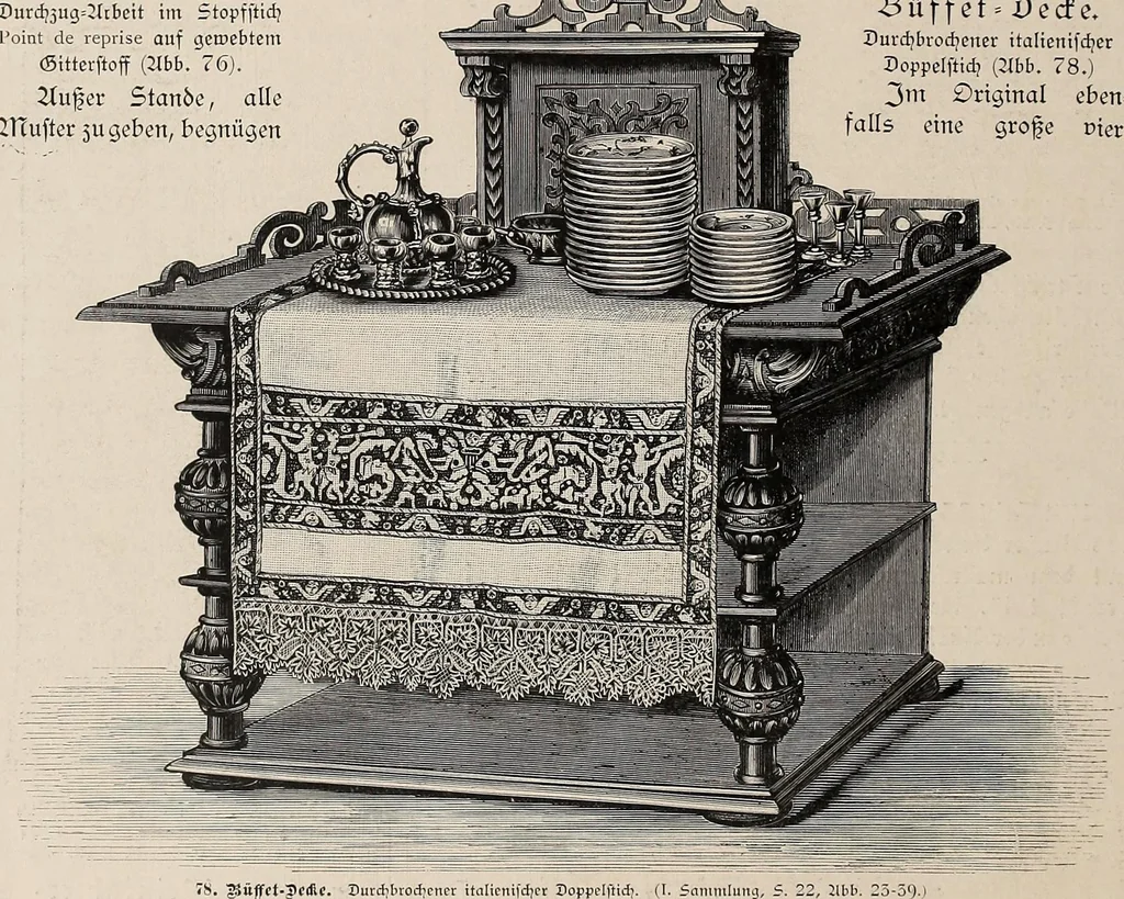 An illustration from Muster altitalienischer Leinenstickrei;, 1881, leaf 40