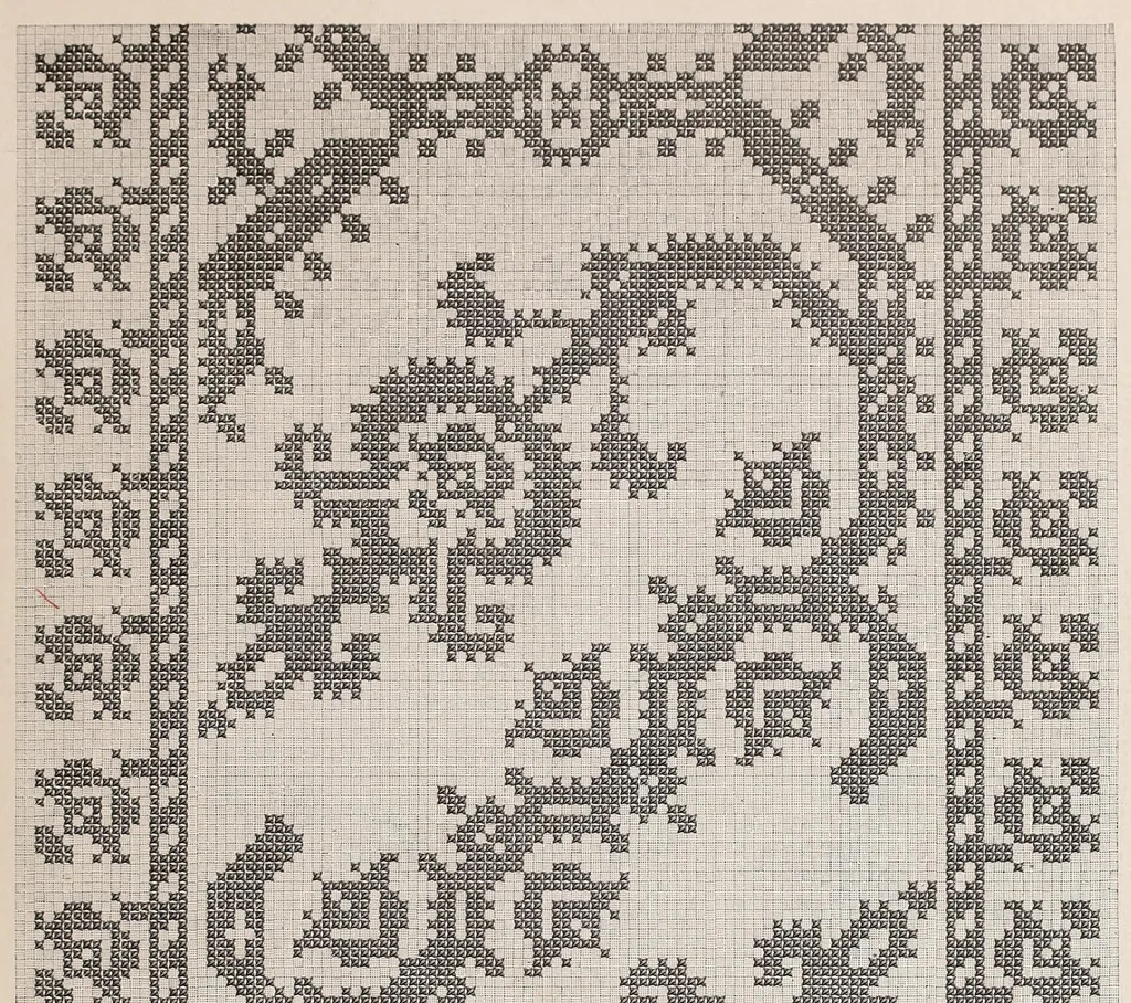 An illustration from Muster altitalienischer Leinenstickrei;, 1881, leaf 69