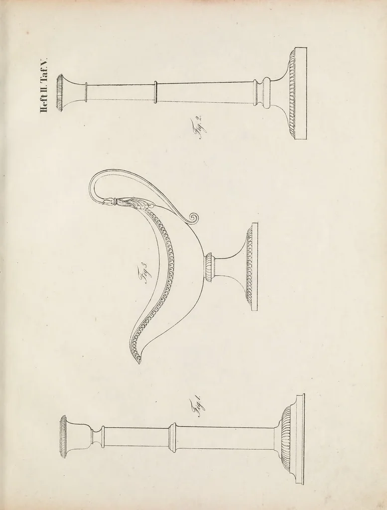 An illustration from Musterblätter für Gold- und Silber-Arbeiter und Juveliere, 1836, leaf 31