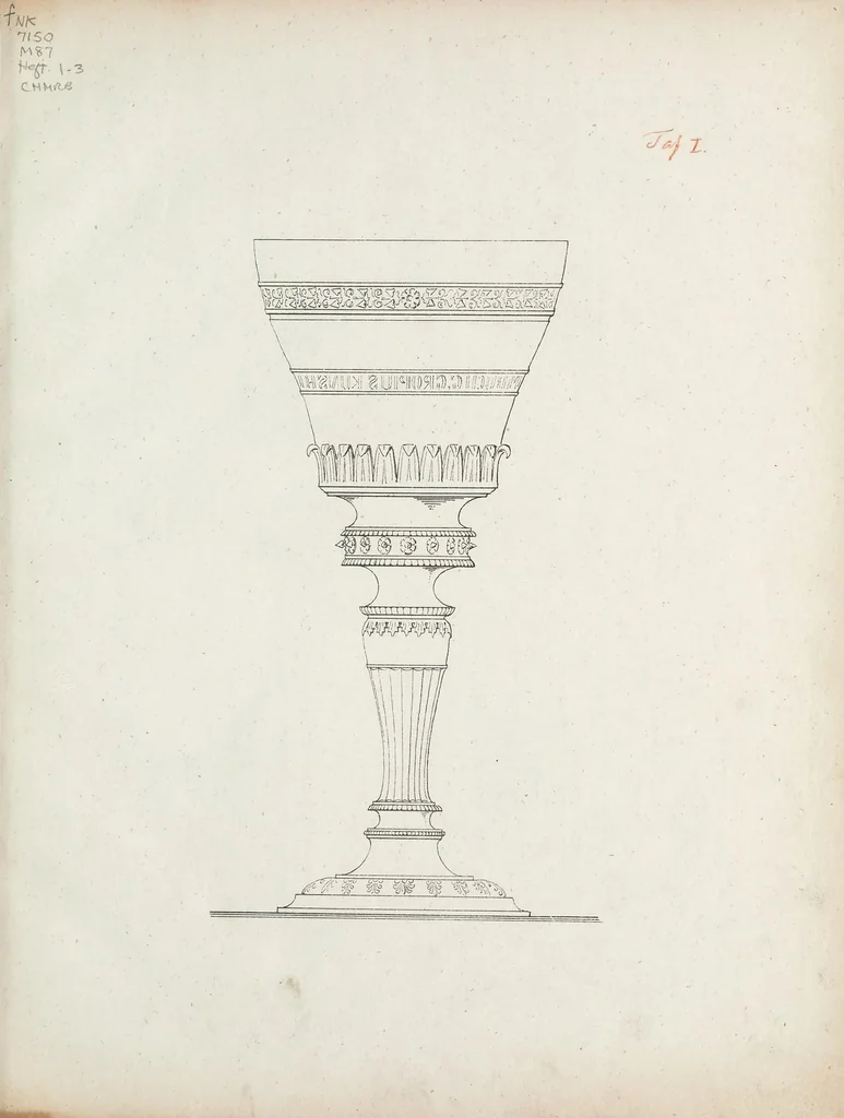 An illustration from Musterblätter für Gold- und Silber-Arbeiter und Juveliere, 1836, leaf 7