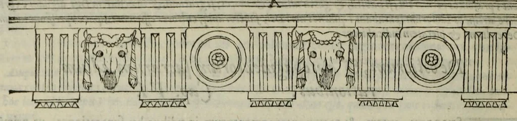 An illustration from M. Vitruuii Pollionis de architectura libri decem, 1567, leaf 178