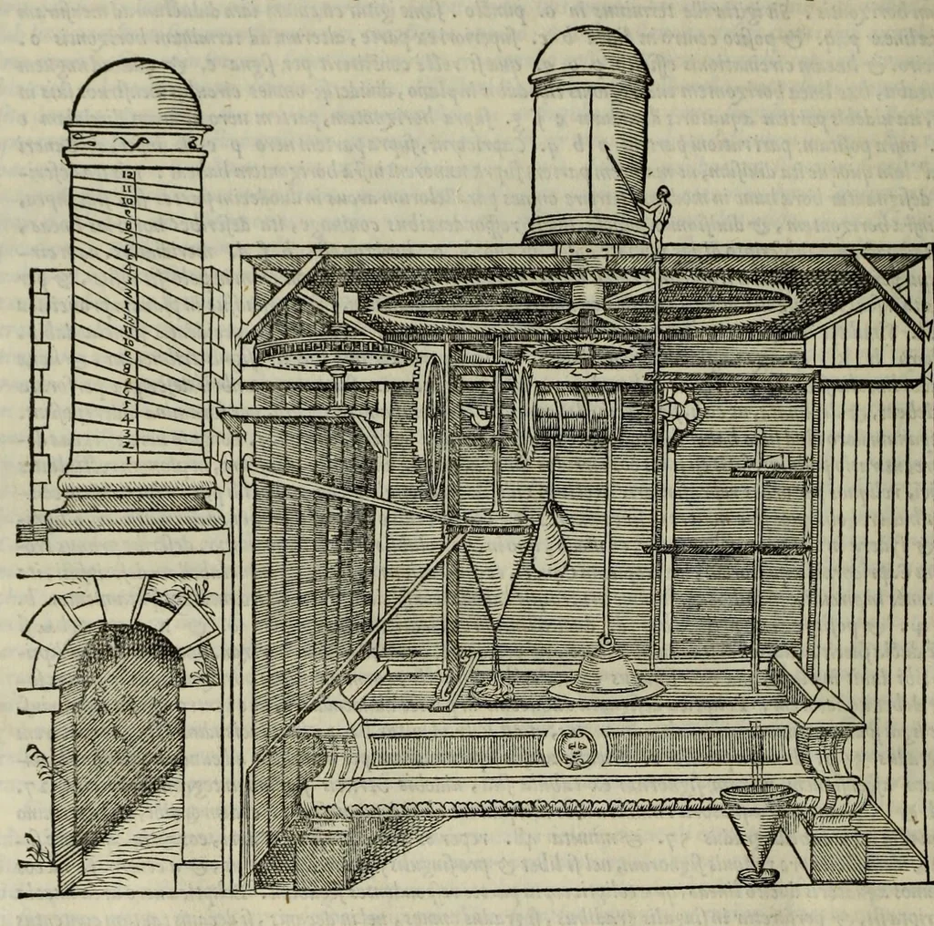 An illustration from M. Vitruuii Pollionis de architectura libri decem, 1567, leaf 360