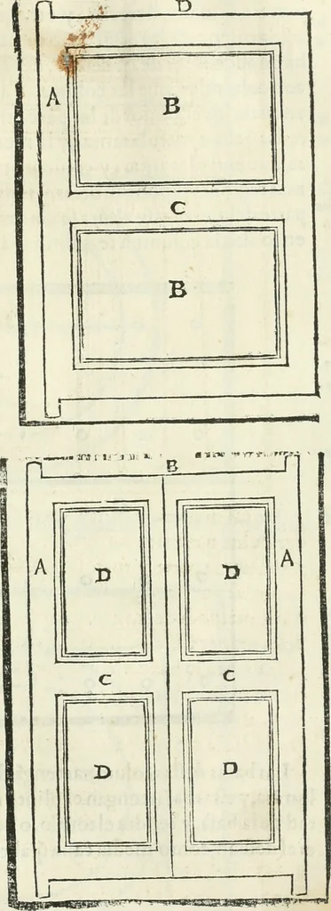 An illustration from M. Vitruuio Pollion De architectura : diuidido en diez libros, traduzidos de Latin en Castellano por Miguel de Vrrea architecto, y facado en su perfectio por Iuan Gracian impressor vezino de Alcala, 1582, leaf 120