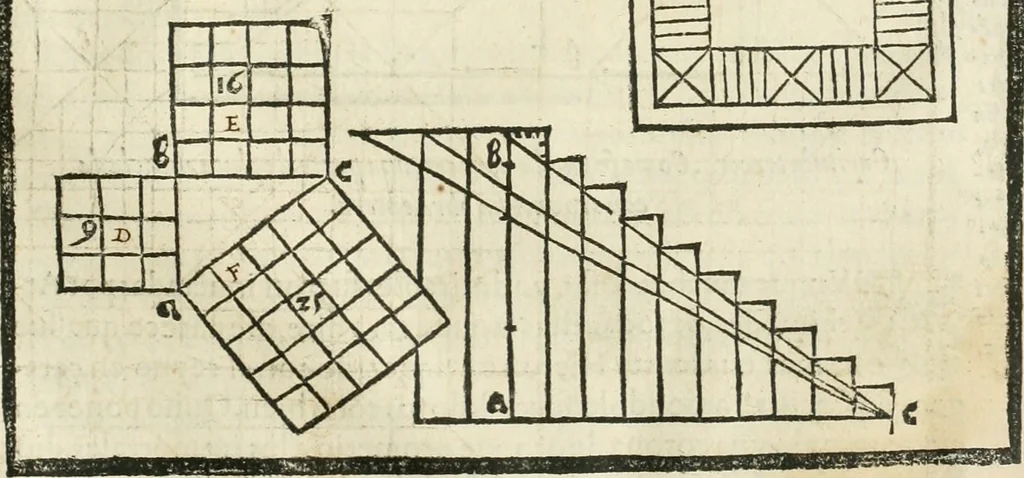 An illustration from M. Vitruuio Pollion De architectura : diuidido en diez libros, traduzidos de Latin en Castellano por Miguel de Vrrea architecto, y facado en su perfectio por Iuan Gracian impressor vezino de Alcala, 1582, leaf 230