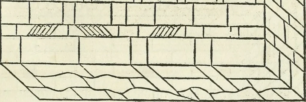 An illustration from M. Vitruuio Pollion De architectura : diuidido en diez libros, traduzidos de Latin en Castellano por Miguel de Vrrea architecto, y facado en su perfectio por Iuan Gracian impressor vezino de Alcala, 1582, leaf 62