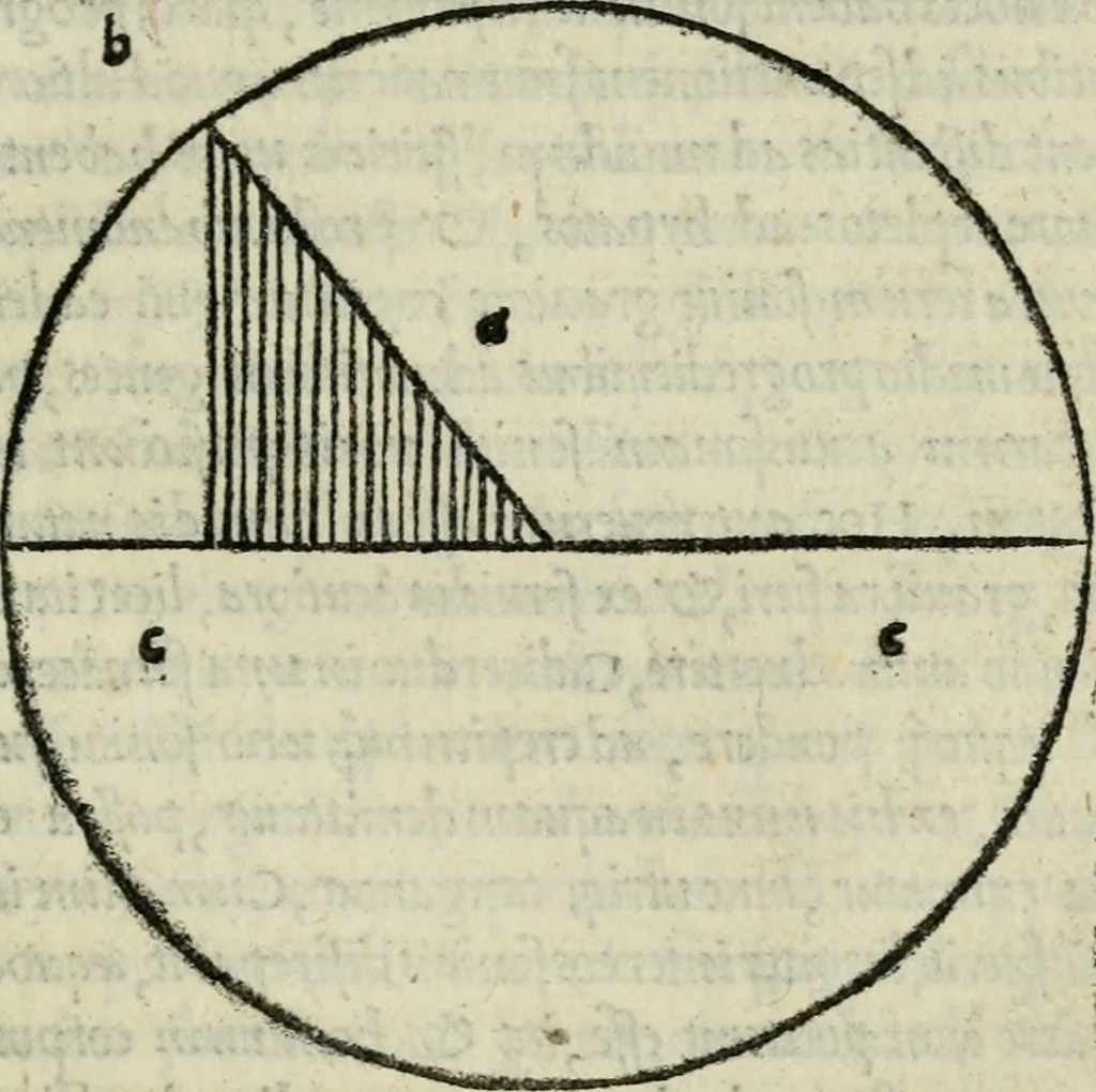 An illustration from M. Vitrvvii De architectvra libri decem : nuper maxima diligentia castigati atq[ue] excusi : additis Iulij Frontini De aqueductibus libris propter materiae affinitatem, 1522, leaf 206