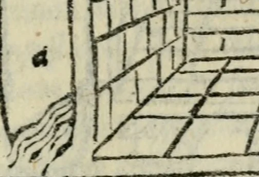 An illustration from M. Vitrvvii De architectvra libri decem : nuper maxima diligentia castigati atq[ue] excusi : additis Iulij Frontini De aqueductibus libris propter materiae affinitatem, 1522, leaf 250