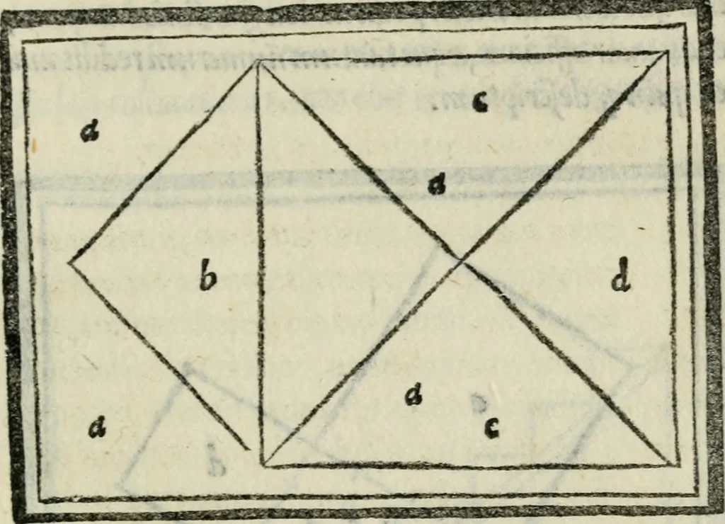 An illustration from M. Vitrvvii De architectvra libri decem : nuper maxima diligentia castigati atq[ue] excusi : additis Iulij Frontini De aqueductibus libris propter materiae affinitatem, 1522, leaf 298