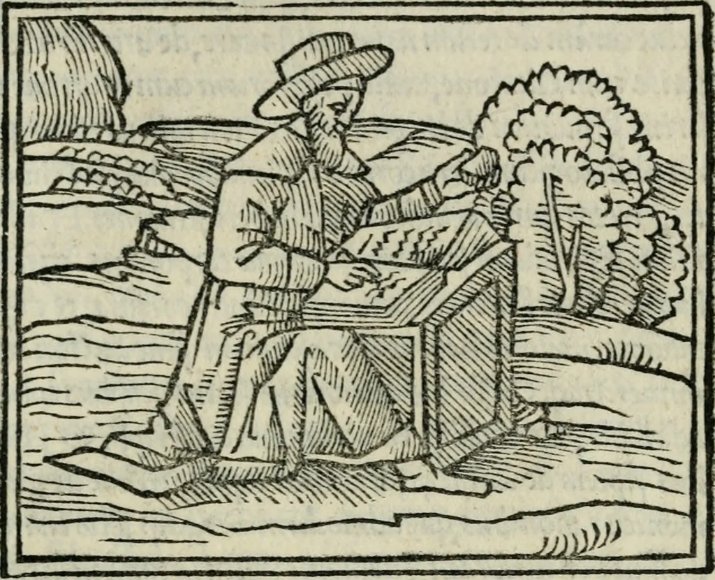 An illustration from M. Vitrvvii De architectvra libri decem : nuper maxima diligentia castigati atq[ue] excusi : additis Iulij Frontini De aqueductibus libris propter materiae affinitatem, 1522, leaf 304