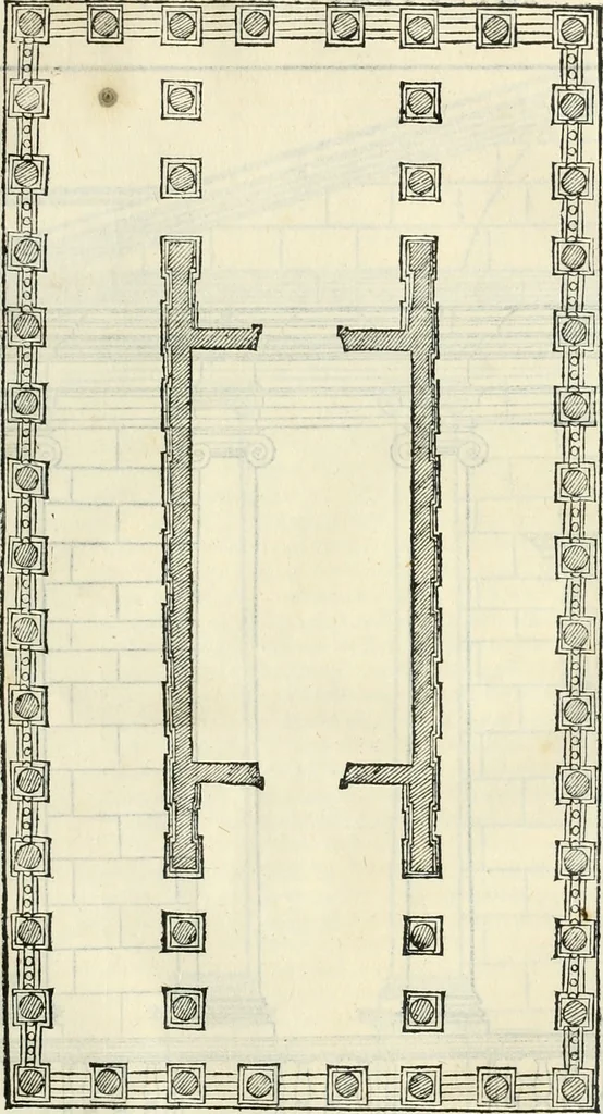 An illustration from M. Vitrvvii Pollionis De architectura libri decem, 1567, leaf 132