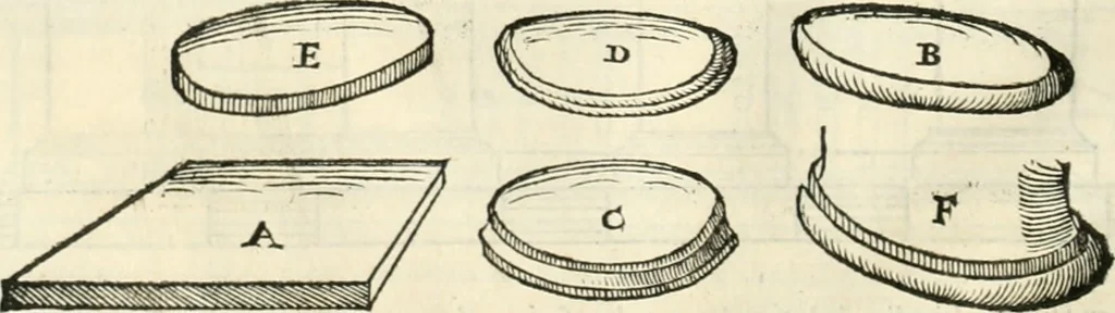An illustration from M. Vitrvvii Pollionis De architectura libri decem, 1567, leaf 135