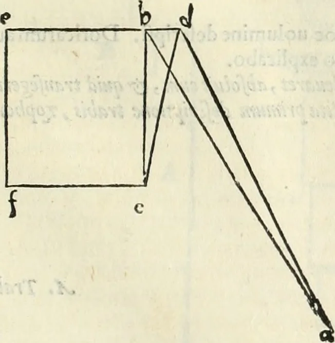 An illustration from M. Vitrvvii Pollionis De architectura libri decem, 1567, leaf 142