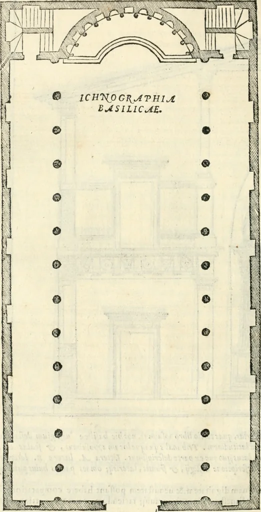 An illustration from M. Vitrvvii Pollionis De architectura libri decem, 1567, leaf 187