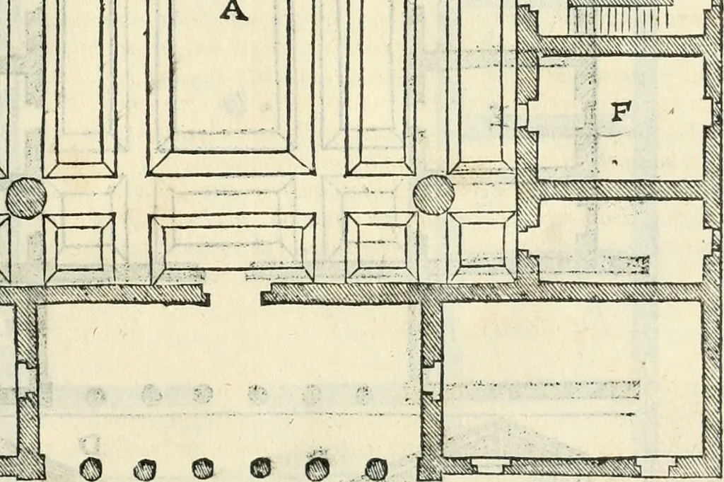 An illustration from M. Vitrvvii Pollionis De architectura libri decem, 1567, leaf 234