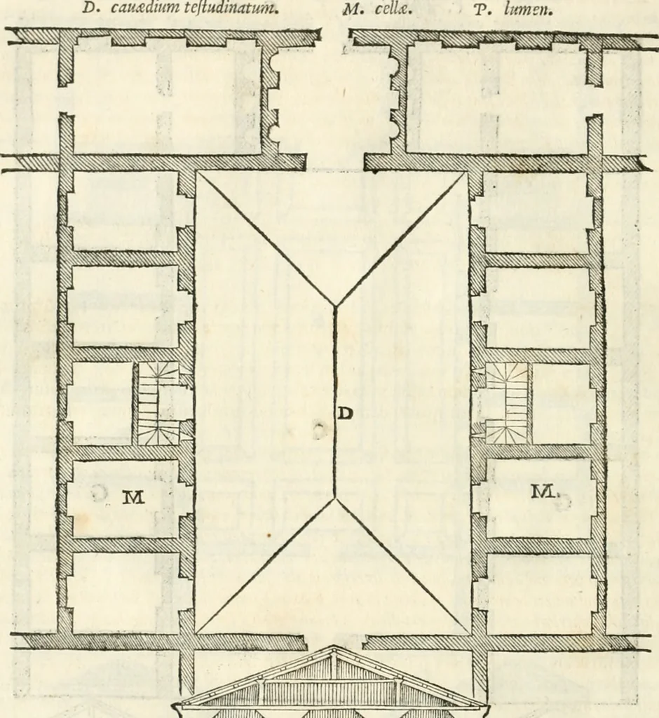 An illustration from M. Vitrvvii Pollionis De architectura libri decem, 1567, leaf 237