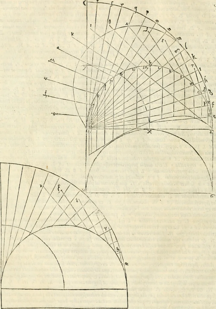 An illustration from M. Vitrvvii Pollionis De architectura libri decem, 1567, leaf 299