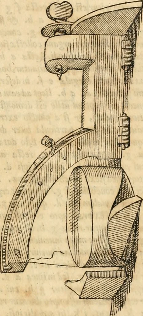 An illustration from M. Vitrvvii Pollionis De architectura libri decem, 1567, leaf 300