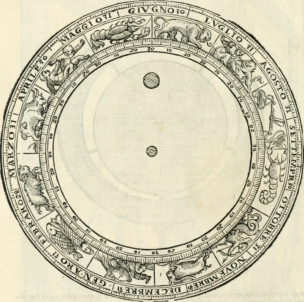 An illustration from M. Vitrvvii Pollionis De architectura libri decem, 1567, leaf 351