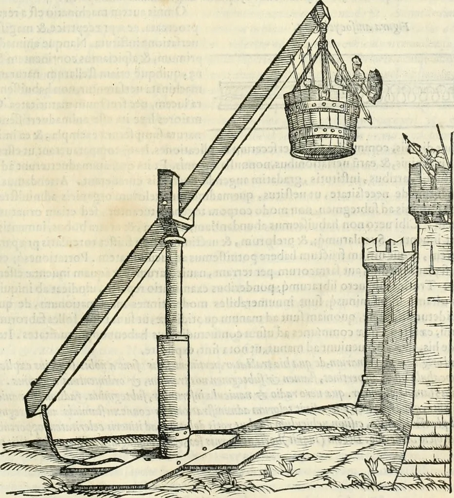 An illustration from M. Vitrvvii Pollionis De architectura libri decem, 1567, leaf 356