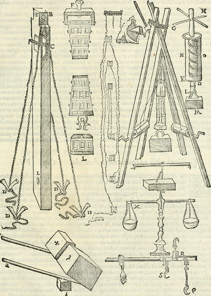 An illustration from M. Vitrvvii Pollionis De architectura libri decem, 1567, leaf 362
